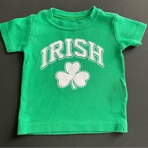 Place Green Irish Clover Kids Tee